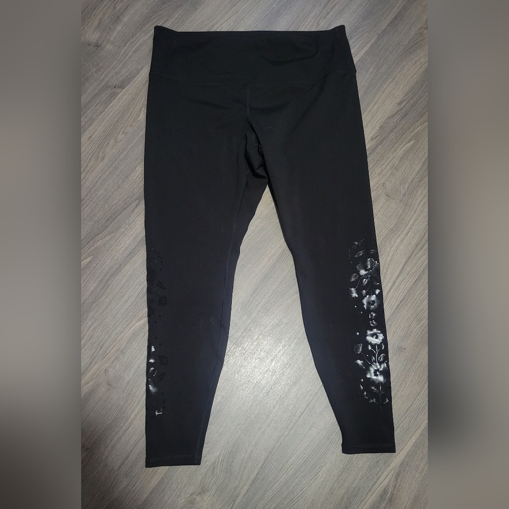 Hyba Leggings with Floral Detail